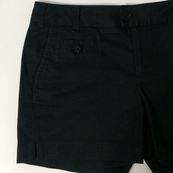 BANANA REPUBLIC Martin Fit Black Shorts | Size 6 - Picture 3 of 11